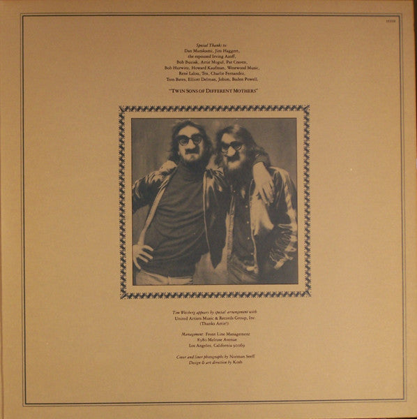 Dan Fogelberg & Tim Weisberg : Twin Sons Of Different Mothers (LP,Album)