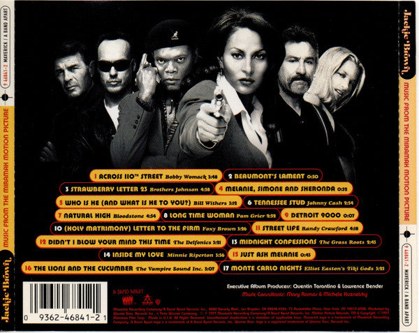 Various : Jackie Brown (Music From The Miramax Motion Picture) (Album,Compilation)