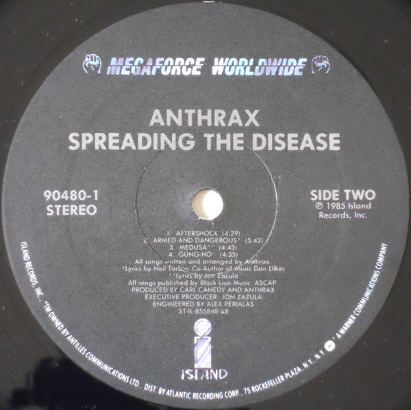 Anthrax : Spreading The Disease (LP,Album)