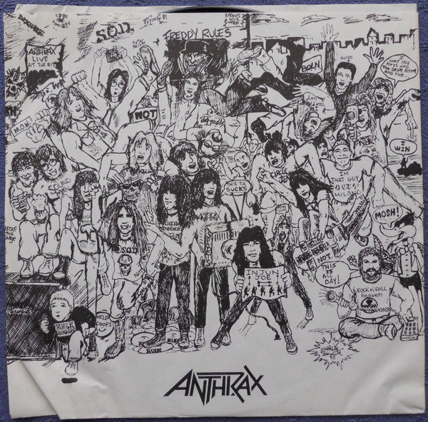 Anthrax : Spreading The Disease (LP,Album)