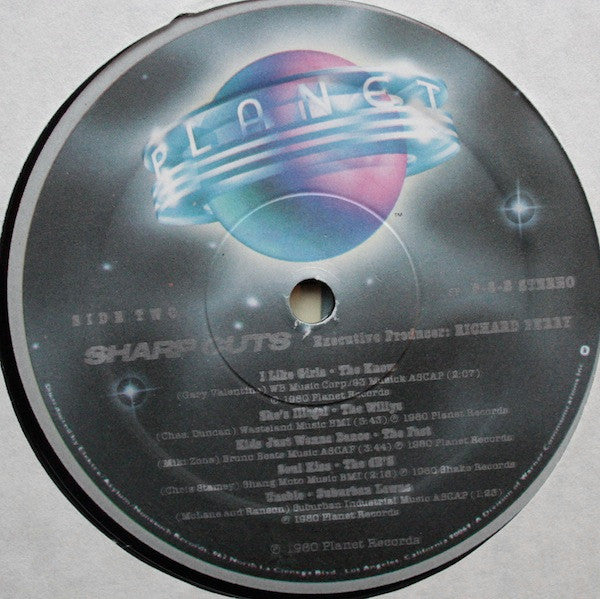 Various : Sharp Cuts - New Music From American Bands (LP,Compilation)