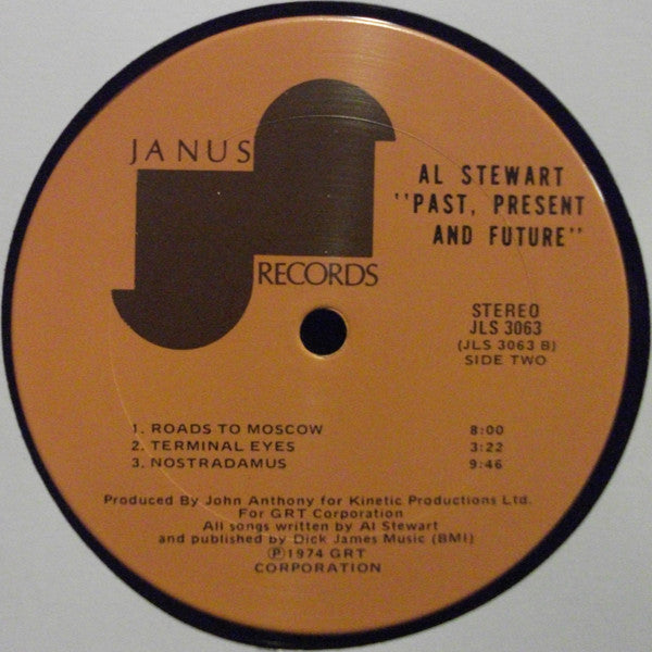 Al Stewart : Past · Present And Future (LP,Album)