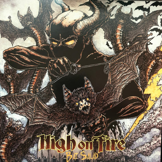 High On Fire : Bat Salad (12",45 RPM,EP,Limited Edition)