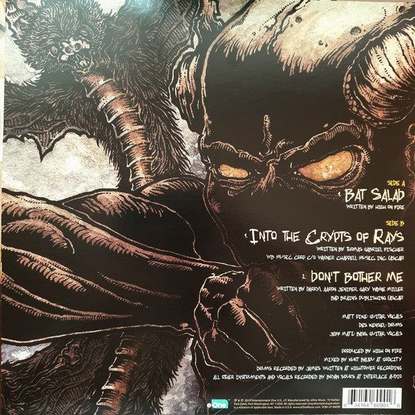 High On Fire : Bat Salad (12",45 RPM,EP,Limited Edition)