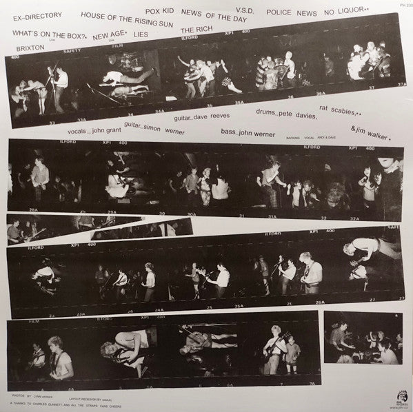 Straps, The : The Straps (LP,Album,Reissue,Remastered)
