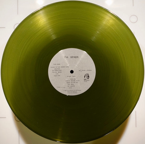 Straps, The : The Straps (LP,Album,Reissue,Remastered)