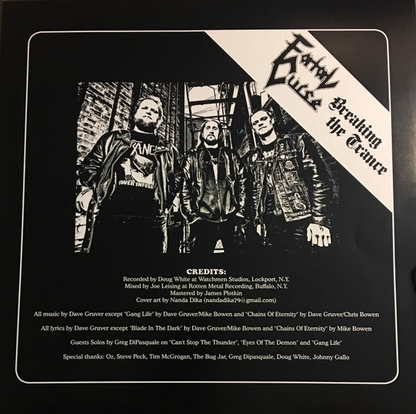 Fatal Curse : Breaking The Trance (LP)