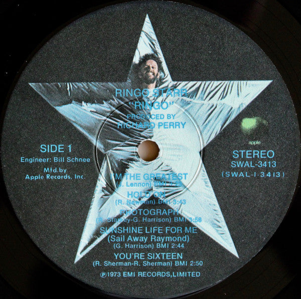 Ringo Starr : Ringo (LP,Album)