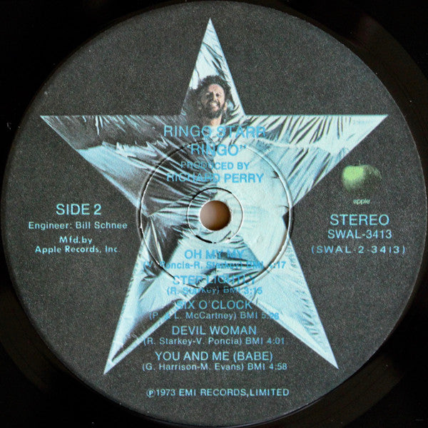 Ringo Starr : Ringo (LP,Album)