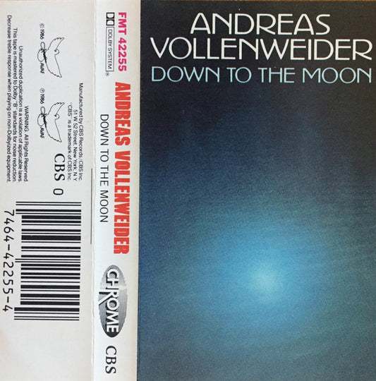 Andreas Vollenweider : Down To The Moon (Album)