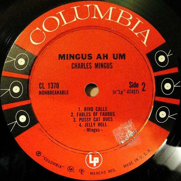 Charles Mingus : Mingus Ah Um (LP,Album,Mono)