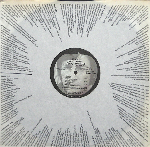 John Lennon : Imagine (LP,Album)