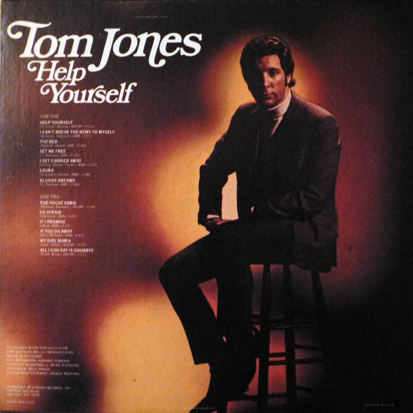 Tom Jones : Help Yourself (LP,Album)