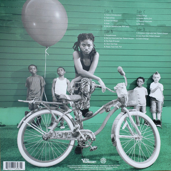 Tank and the Bangas : Green Balloon (LP,Album)