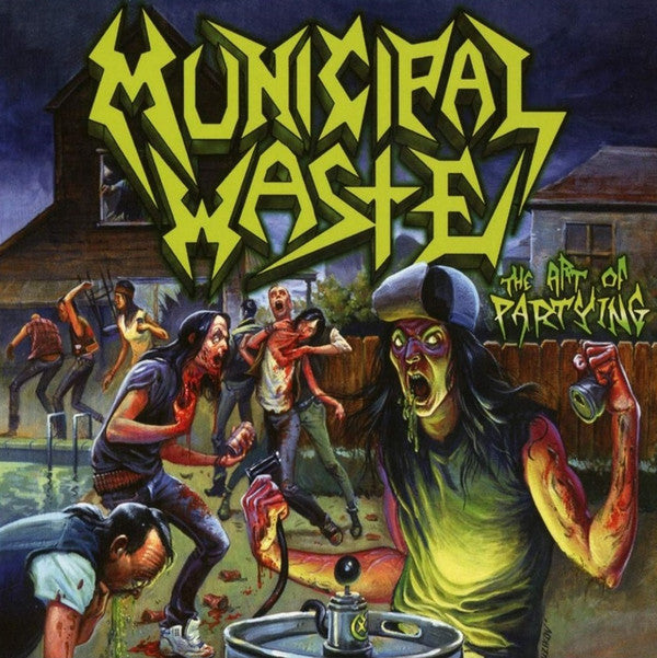 Municipal Waste : The Art Of Partying (LP,Album,Reissue)