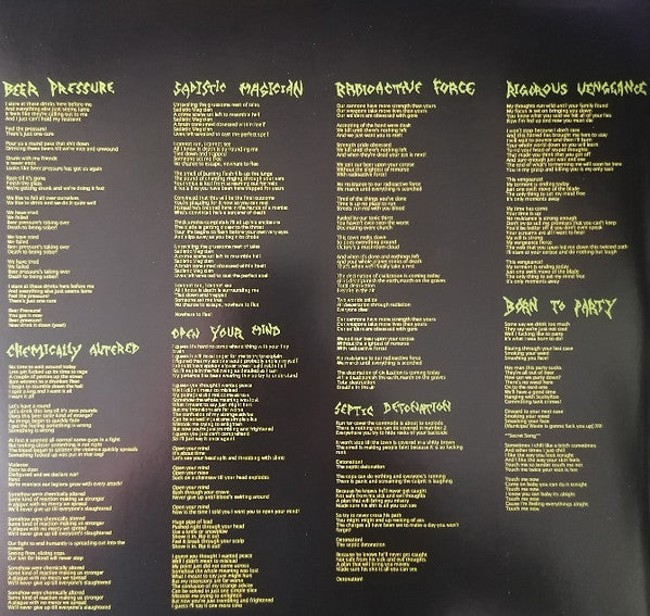 Municipal Waste : The Art Of Partying (LP,Album,Reissue)