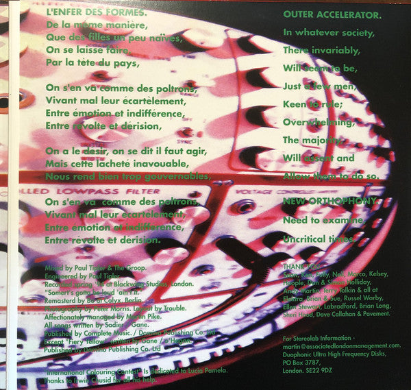 Stereolab : Mars Audiac Quintet (LP,Album,Reissue,Remastered)