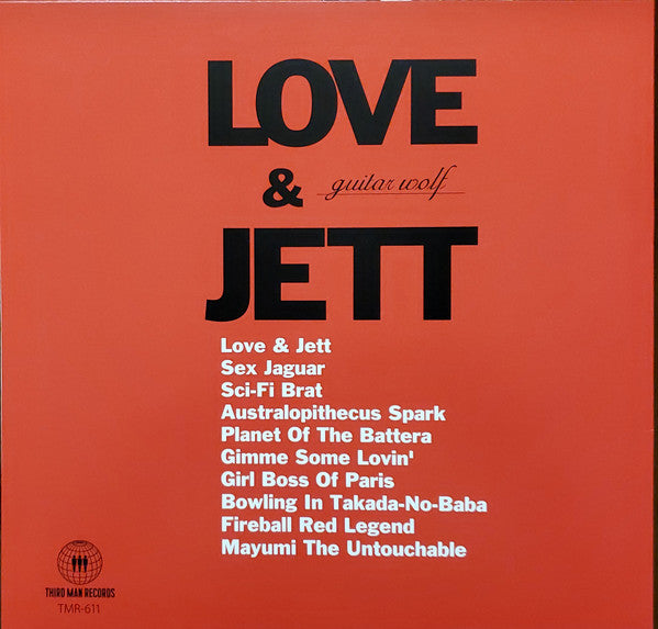 Guitar Wolf : Love & Jett (LP,Album)