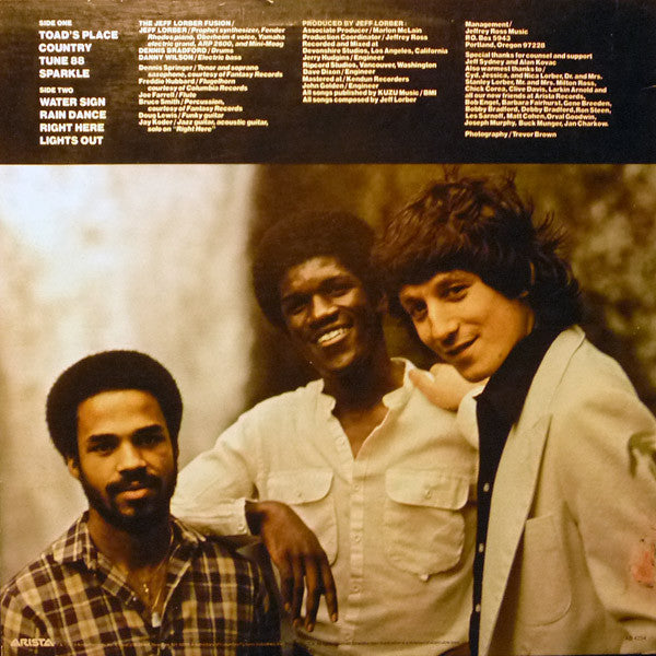 Jeff Lorber Fusion, The : Water Sign (LP,Album)