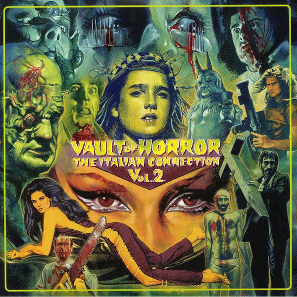 Various : Vault Of Horror – The Italian Connection Vol. 2 (LP,Compilation)