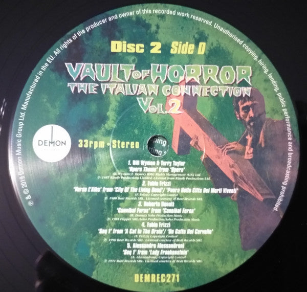 Various : Vault Of Horror – The Italian Connection Vol. 2 (LP,Compilation)