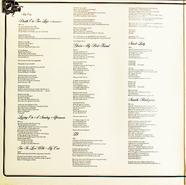 Queen : A Night At The Opera (LP,Album,Stereo)