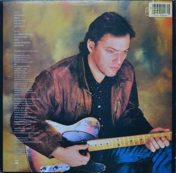 David Gilmour : About Face (LP,Album,Stereo)
