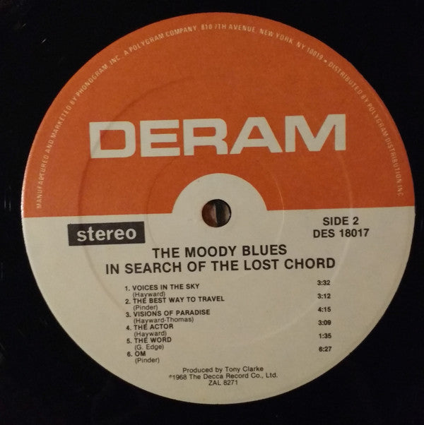 Moody Blues, The : In Search Of The Lost Chord (LP,Album,Reissue,Stereo)