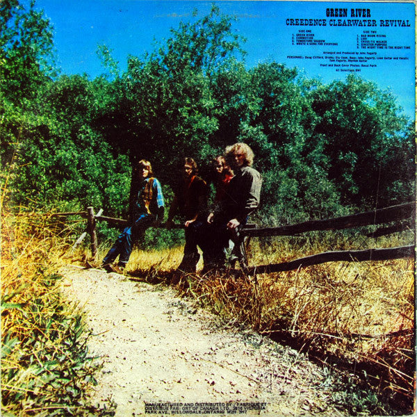 Creedence Clearwater Revival : Green River (LP,Album,Reissue,Stereo)