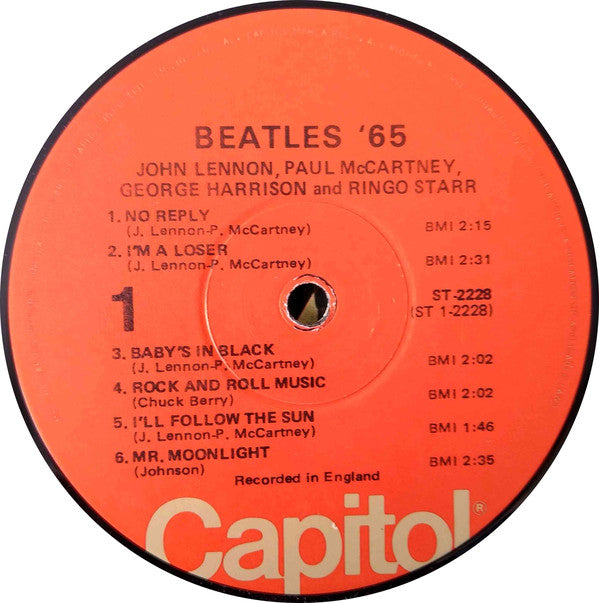 Beatles, The : Beatles '65 (LP,Album,Reissue,Stereo)