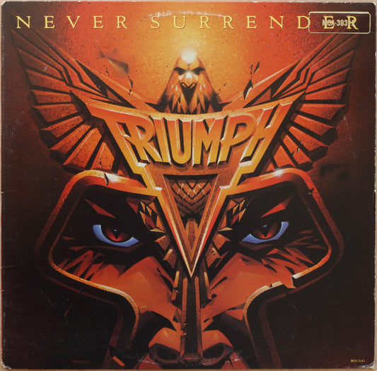 Triumph (2) : Never Surrender (LP,Album,Reissue)