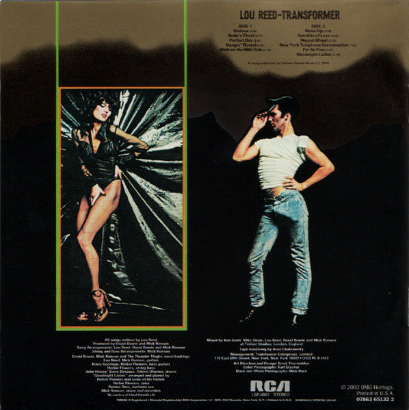 Lou Reed : Transformer (Album,Reissue,Remastered)