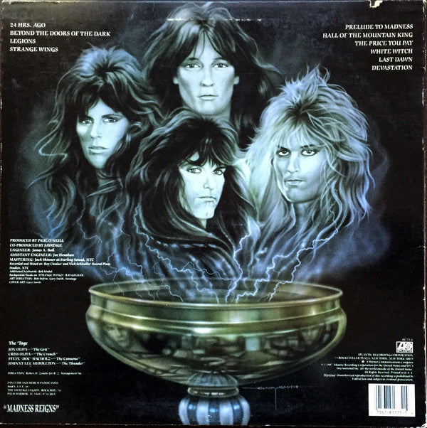 Savatage : Hall Of The Mountain King (LP,Album)