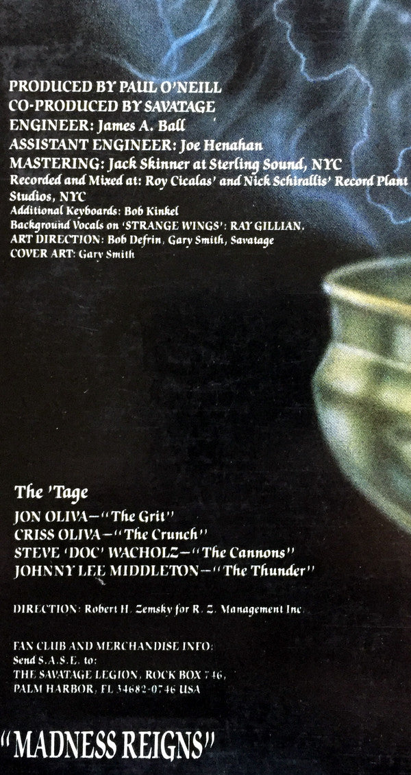 Savatage : Hall Of The Mountain King (LP,Album)