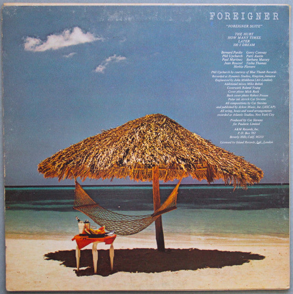 Cat Stevens : Foreigner (LP,Album,Stereo)