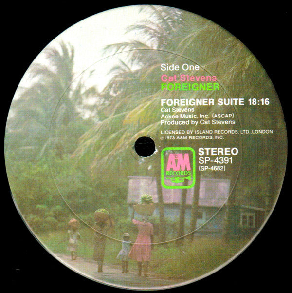 Cat Stevens : Foreigner (LP,Album,Stereo)