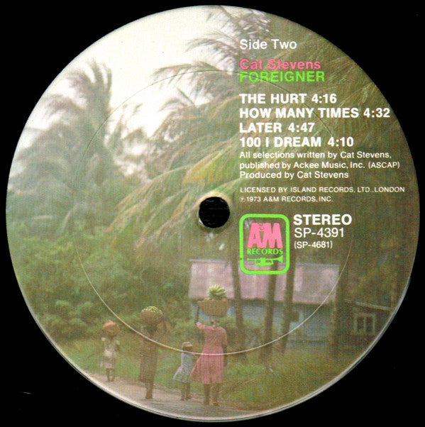 Cat Stevens : Foreigner (LP,Album,Stereo)
