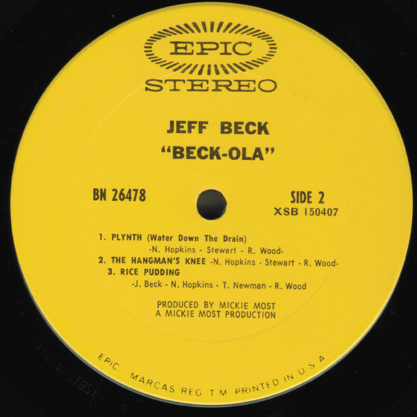 Jeff Beck Group : Beck-Ola (LP,Album)