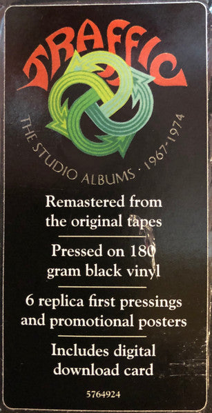 Traffic : The Studio Albums • 1967-1974 (LP,Album,Reissue,Remastered)