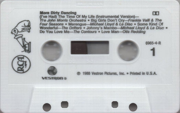 Various : More Dirty Dancing - More Original Music From The Hit Motion Picture Dirty Dancing (Compilation)
