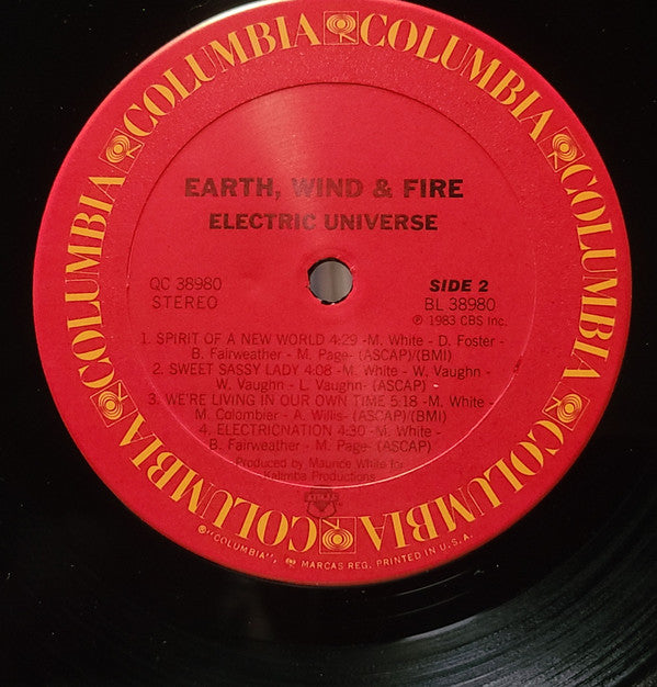 Earth, Wind & Fire : Electric Universe (LP,Album,Reissue)