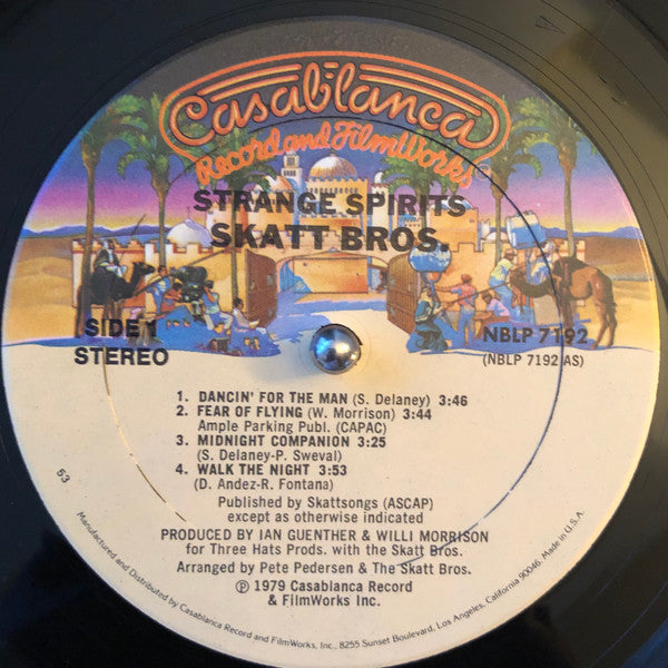 Skatt Bros. : Strange Spirits (LP,Album)