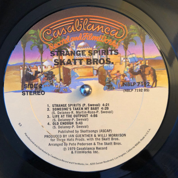 Skatt Bros. : Strange Spirits (LP,Album)