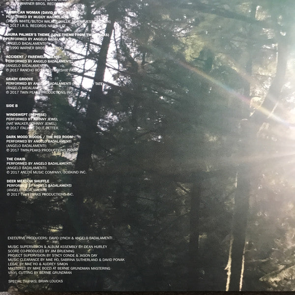 Various : Twin Peaks (Limited Event Series Soundtrack) (LP)