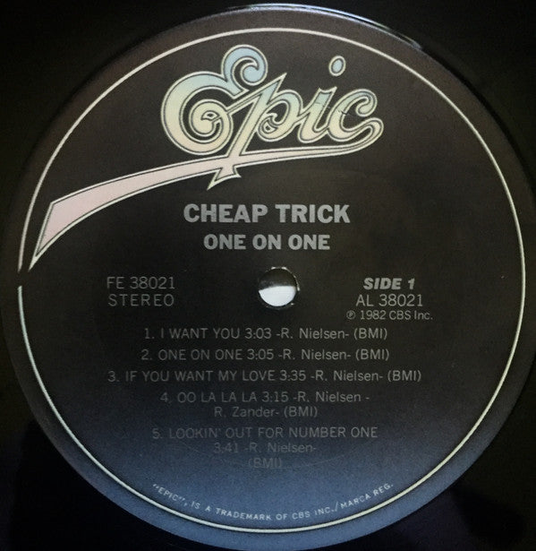 Cheap Trick : One On One (LP,Album)