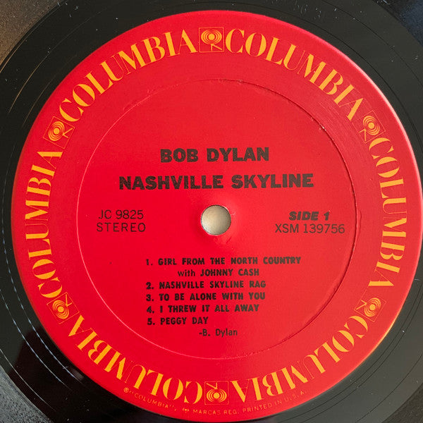 Bob Dylan : Nashville Skyline (LP,Album,Reissue)