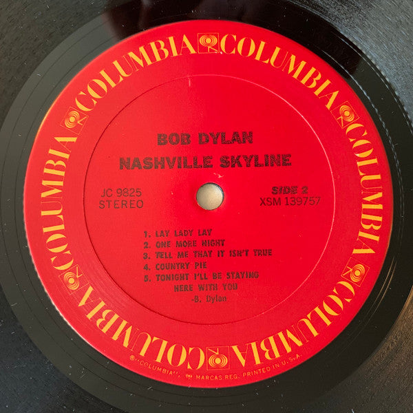 Bob Dylan : Nashville Skyline (LP,Album,Reissue)