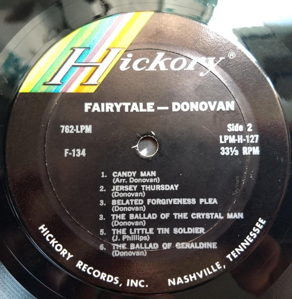 Donovan : Fairytale (LP,Album,Mono)