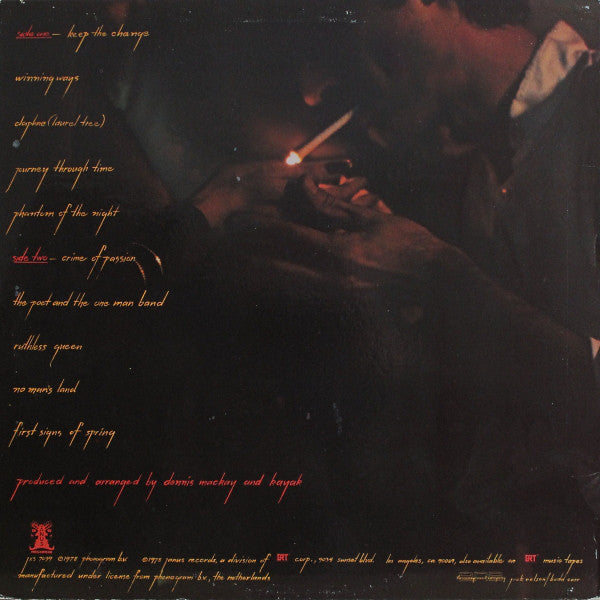 Kayak : Phantom Of The Night (LP,Album)