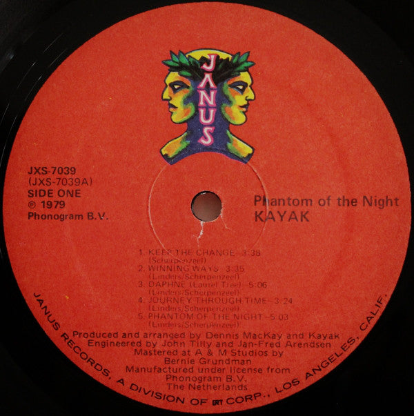 Kayak : Phantom Of The Night (LP,Album)